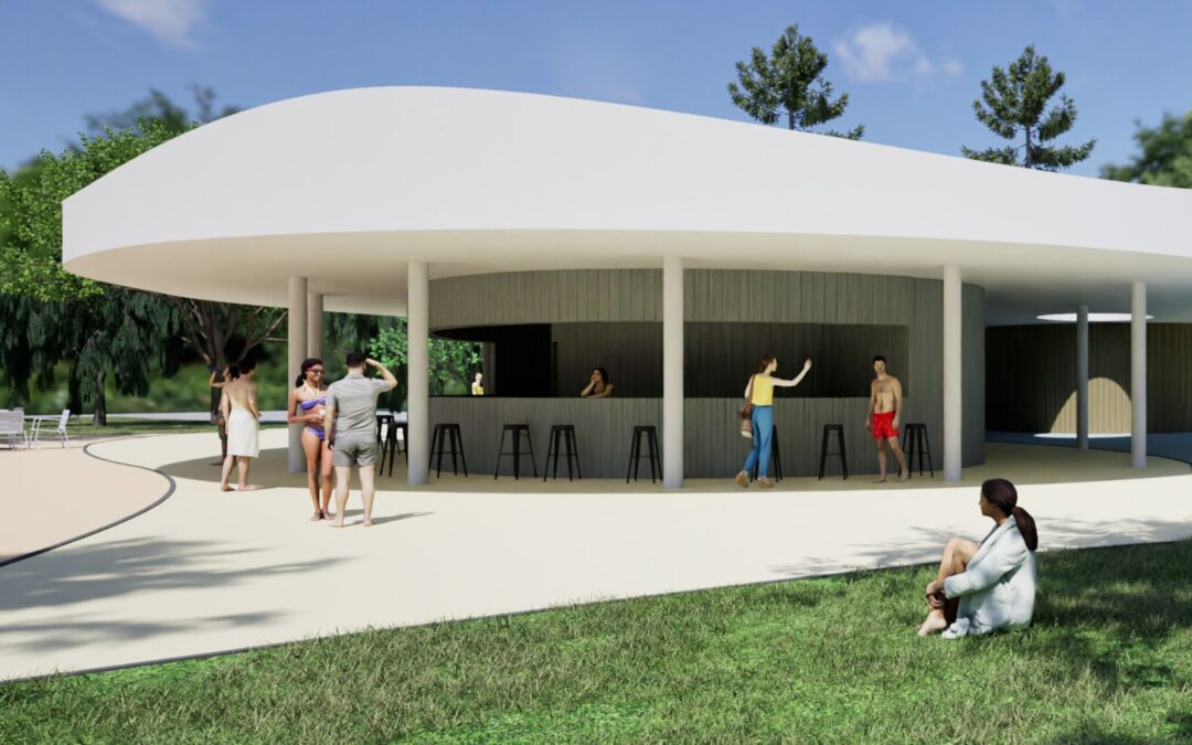 Edificio Central Piscinas Municipales “El Plantío”