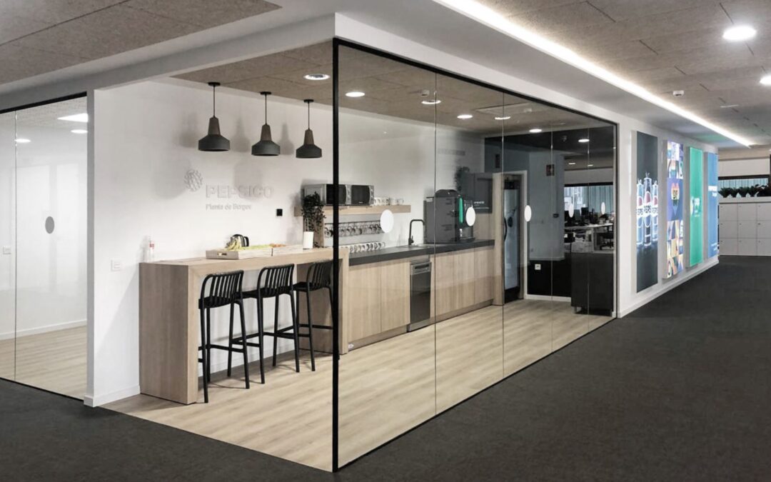 Pepsico. Reforma Oficinas y Comedor